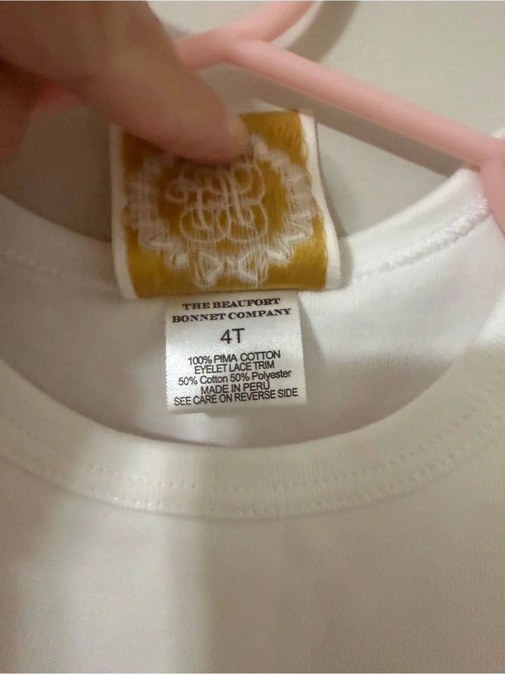 The Beaufort Bonnet Company White Eyelet Flutter Sleeve Tank